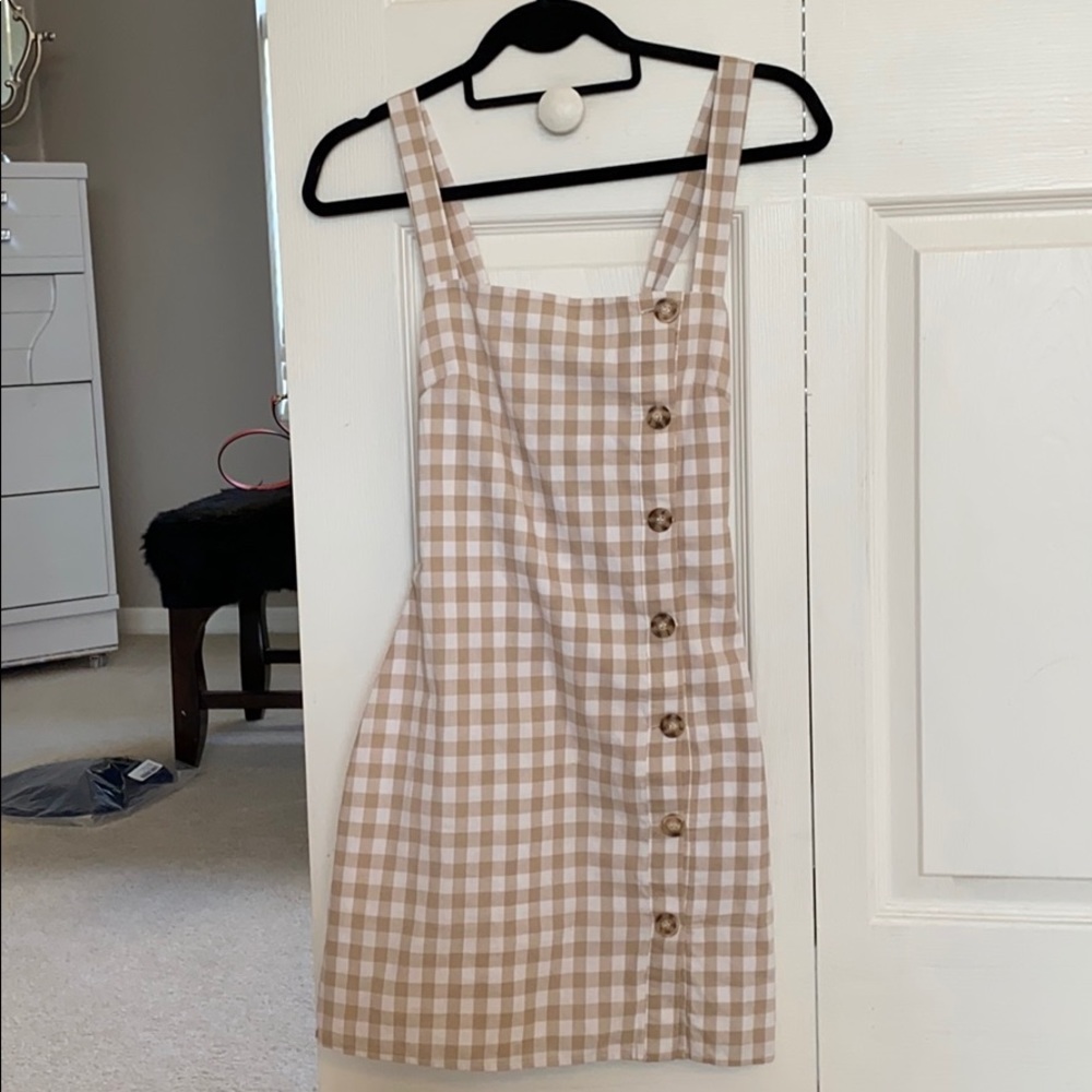 Sabo Skirt gingham button dress